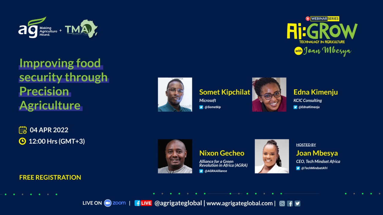 Ai:Grow Webinar Series | Improving food security through Precision Agriculture